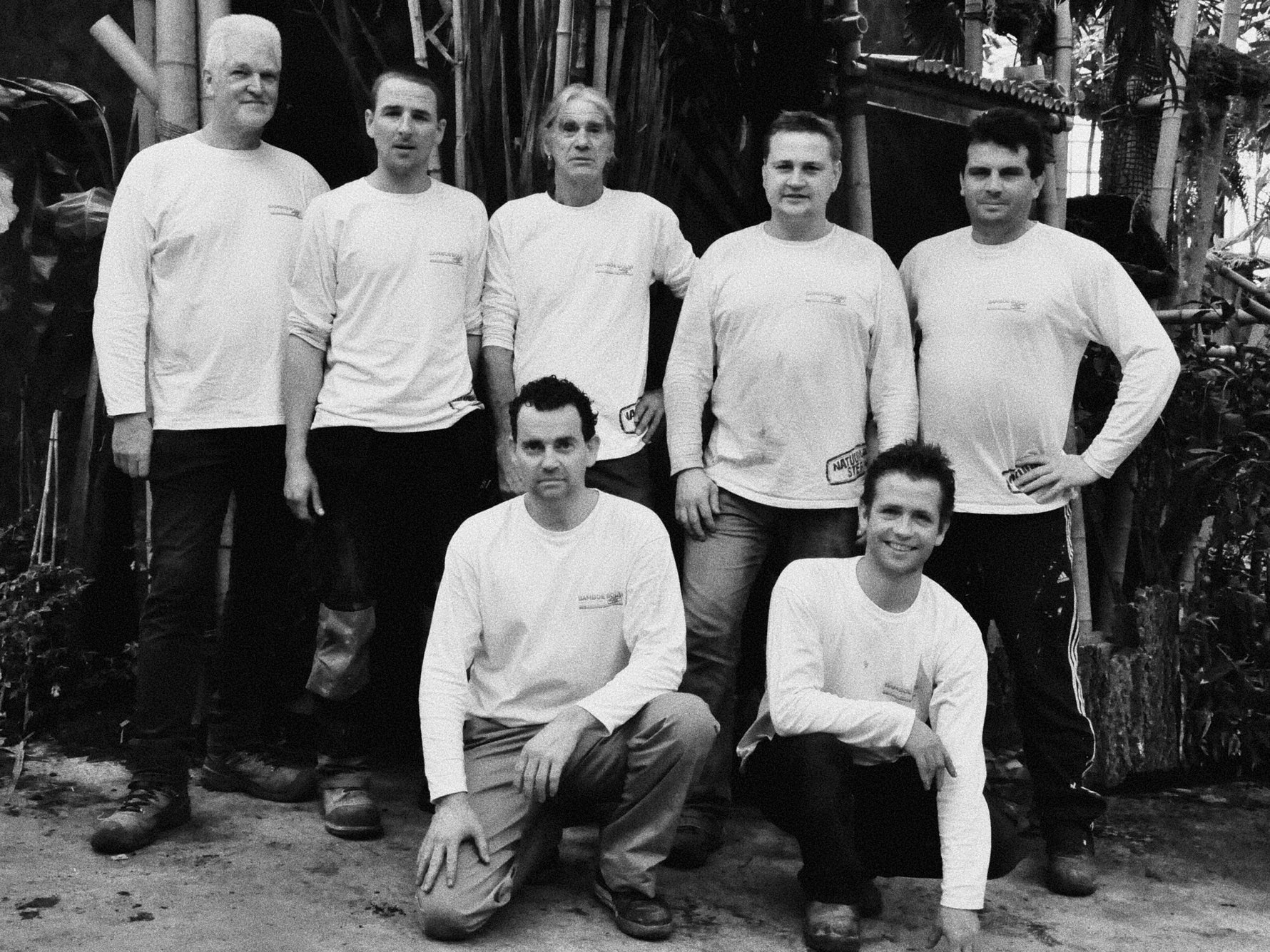Pim van der Eng met zijn Bamboe Bouw Team op de Florida in Venlo