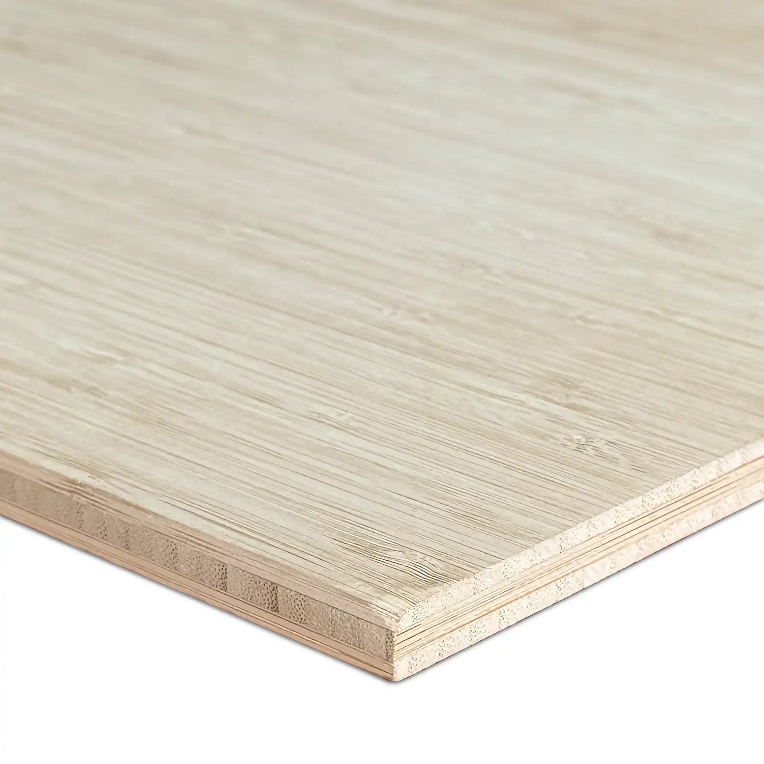 Duurzame bamboe plaat 10 mm dikte, ideaal voor afwerking