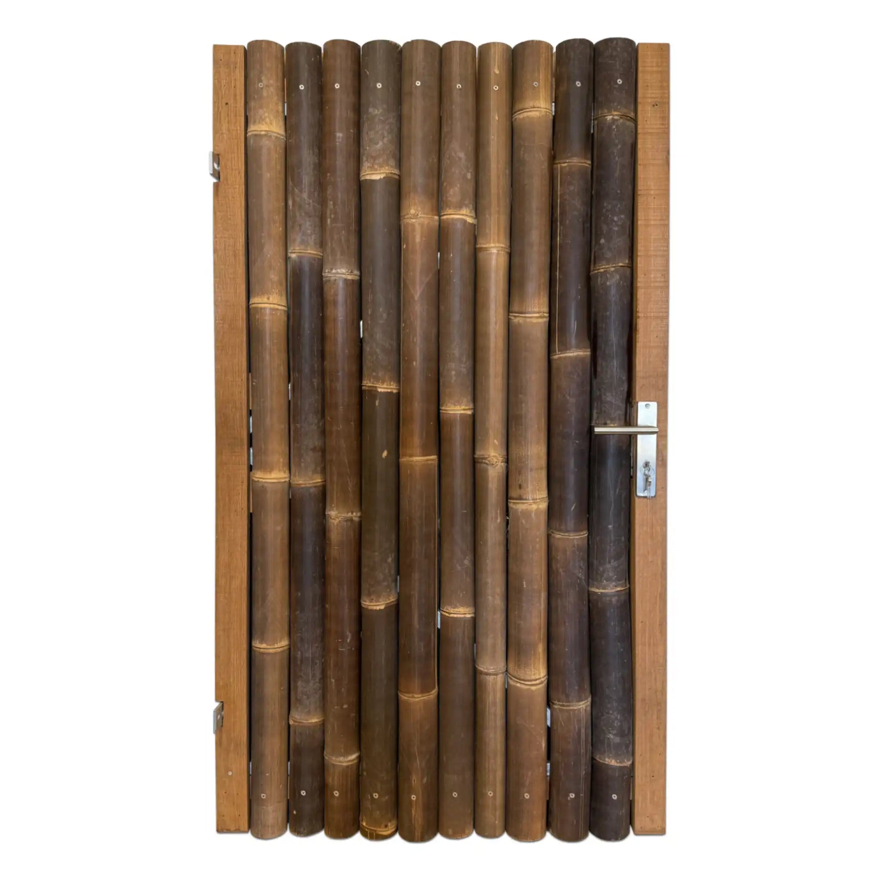 Bamboe Tuindeur Giant Zwart 100 x 180 cm