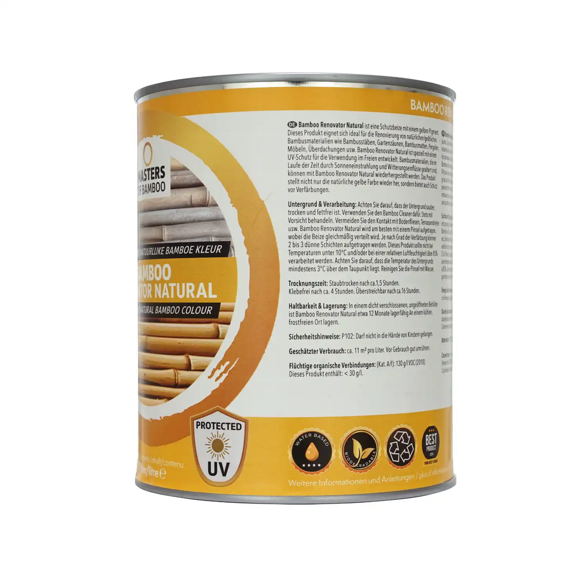 Bamboe renoveren Geel Pigment