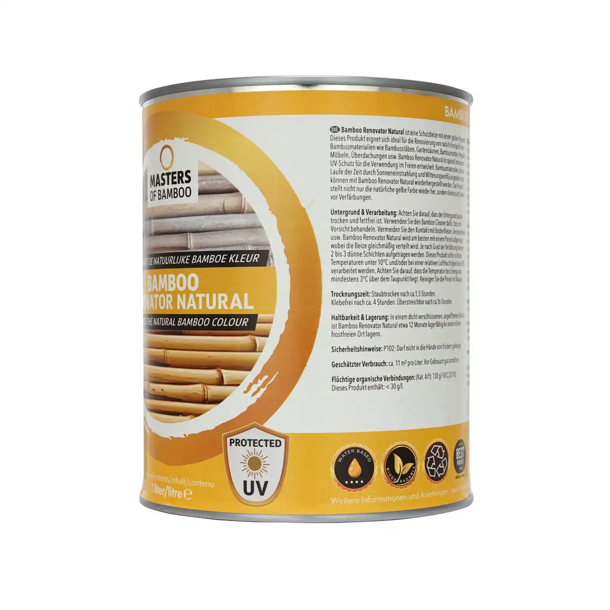 Bamboe Beits Geel Pigment
