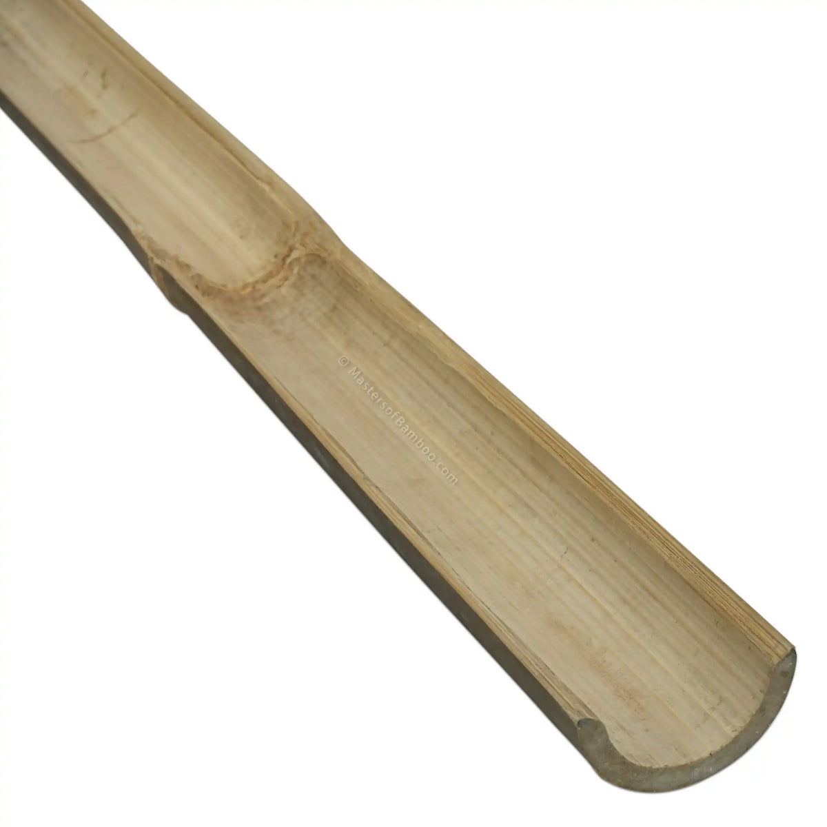 Gehalveerde bamboepaal