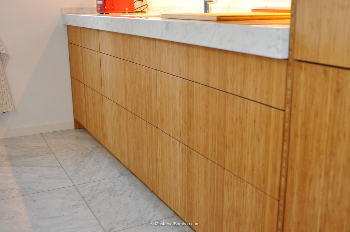 plaatmateriaal bamboe keuken