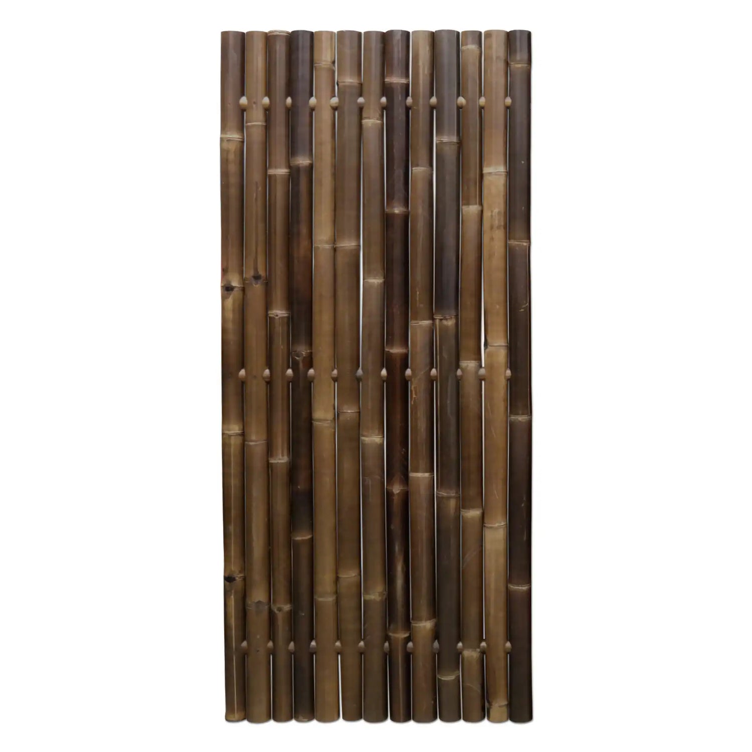 Giant bamboescherm zwart 2 meter hoog