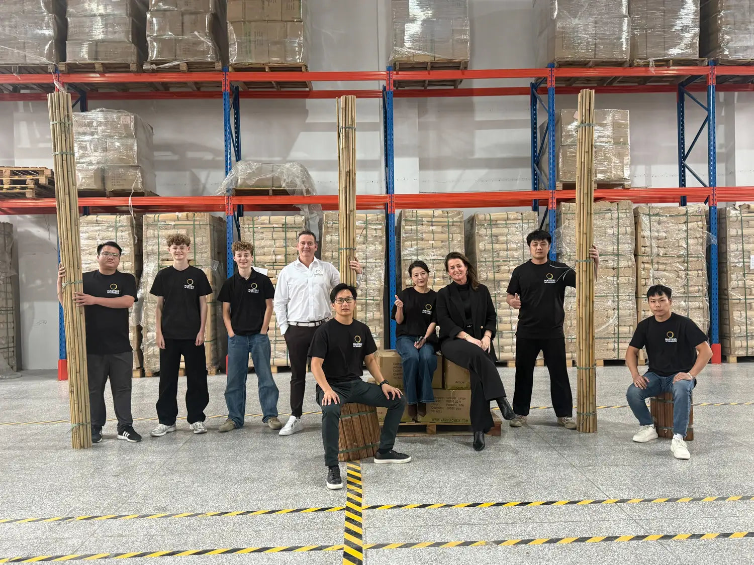 Masters of Bamboo bezoekt NIF China - Samenwerking binnen Wesemael Group versterkt productie en innovatie