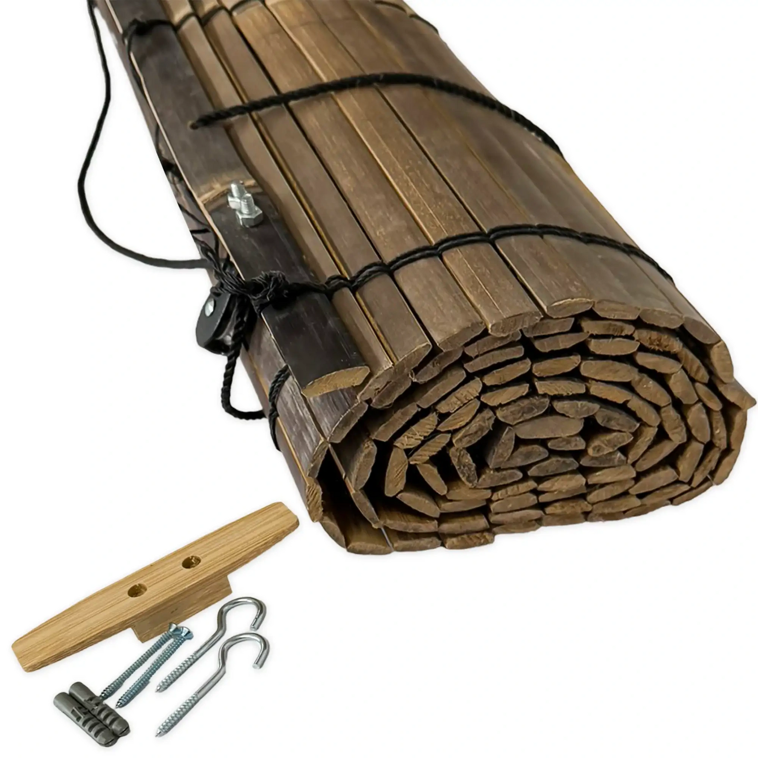 bamboe rolgordijn complete levering