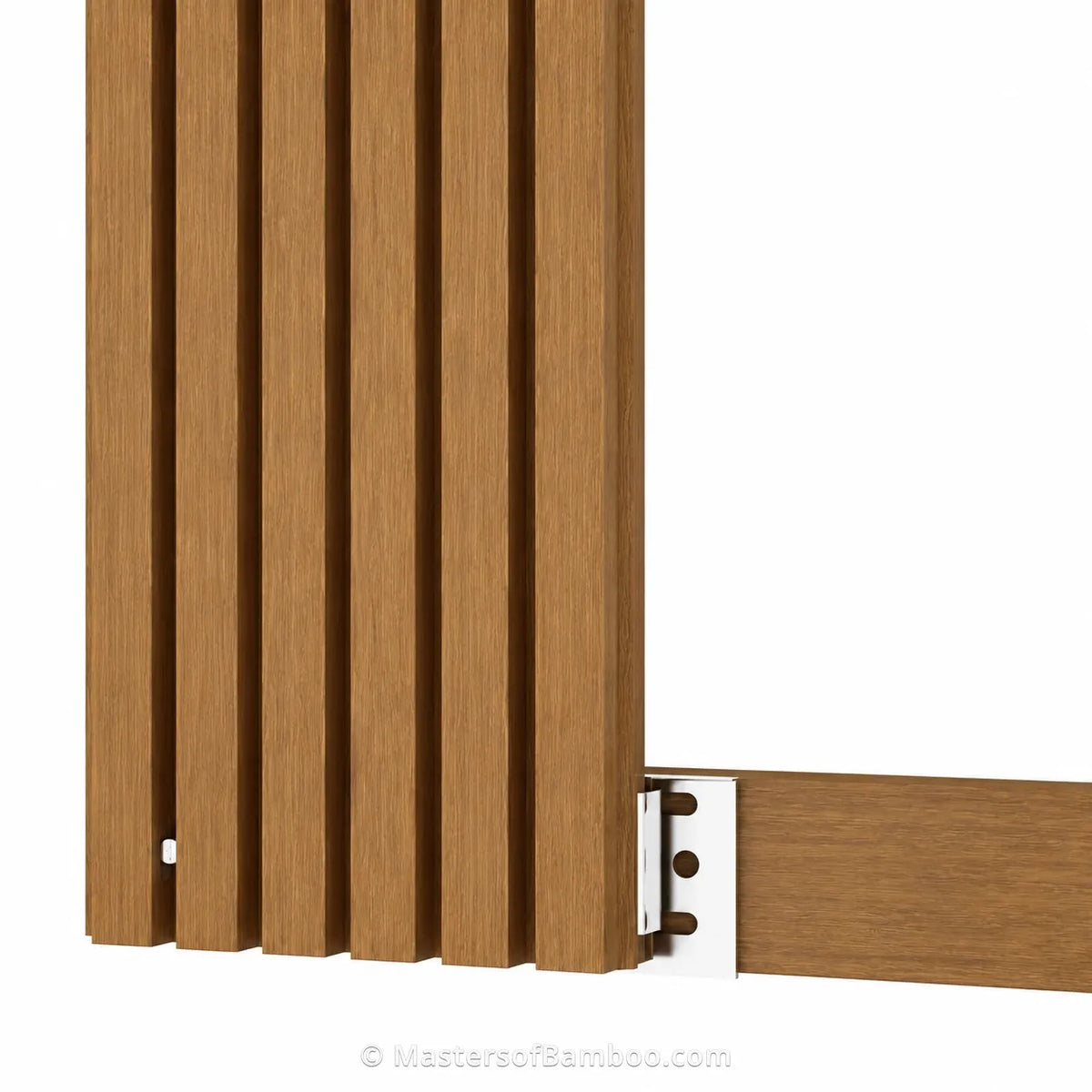 Bamoe gevelbekleding Nano Six montage voorbeeld