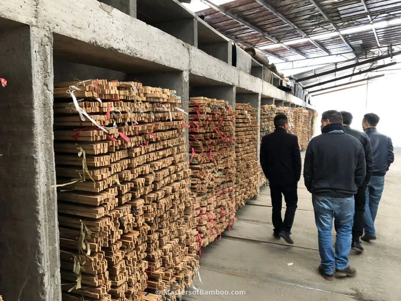 grote partij bamboelatten fabriek