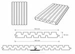 Technische tekening Gevelplank Nano Six