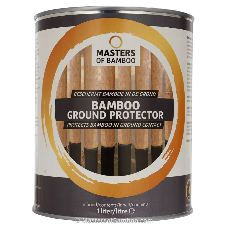 bamboe ground protector voor bamboepalen in de grond
