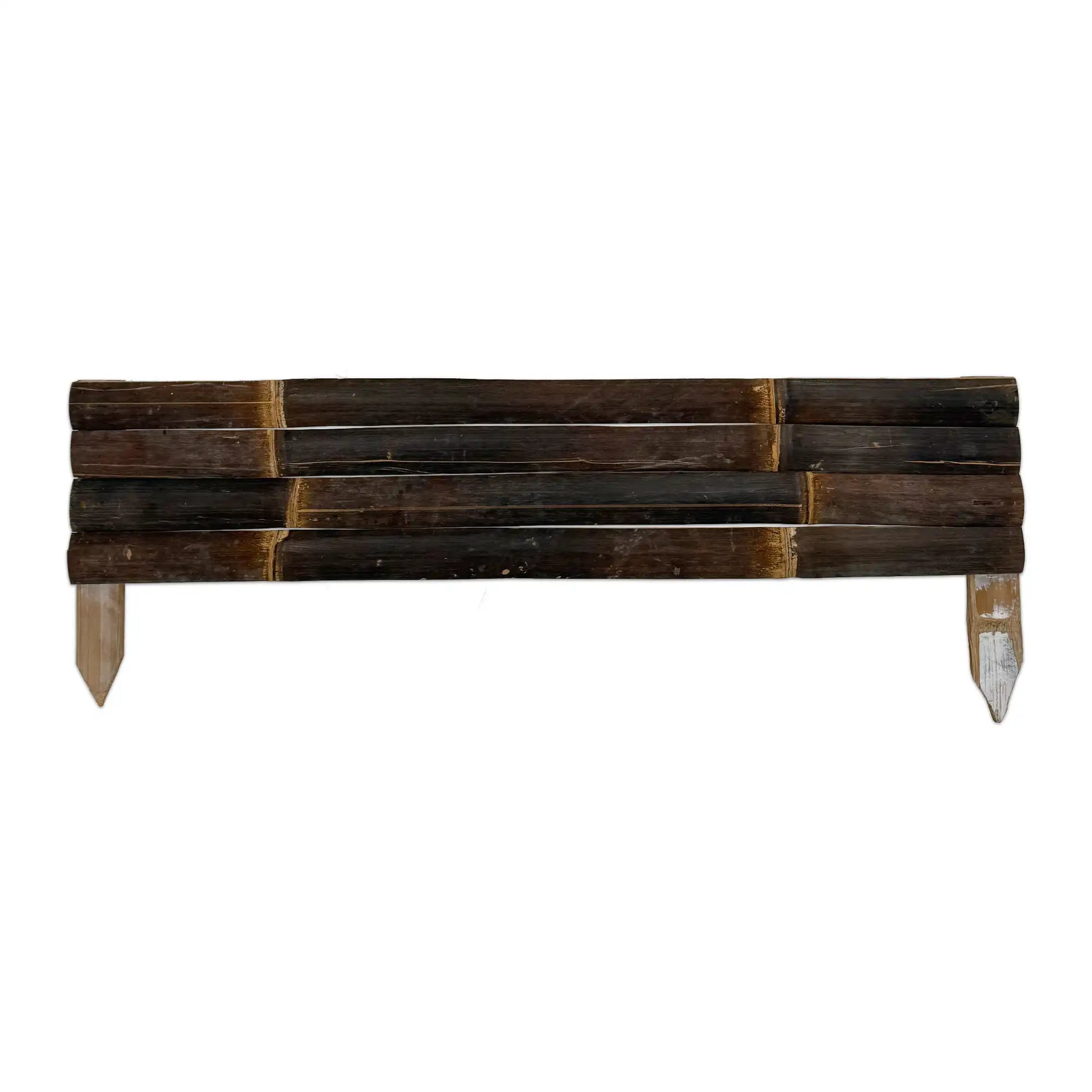 Bordersページ Bamboe Insteek Borderrand Zwart Java 90 x 35 cm - Snel geplaatst
