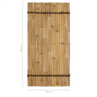 Bamboescherm Budget Naturel 90 x 180 cm