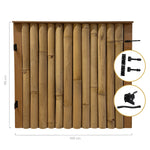 bamboe poort giant naturel