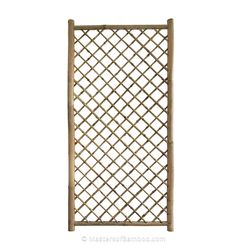 bamboe trellis vooraanzicht 90x180