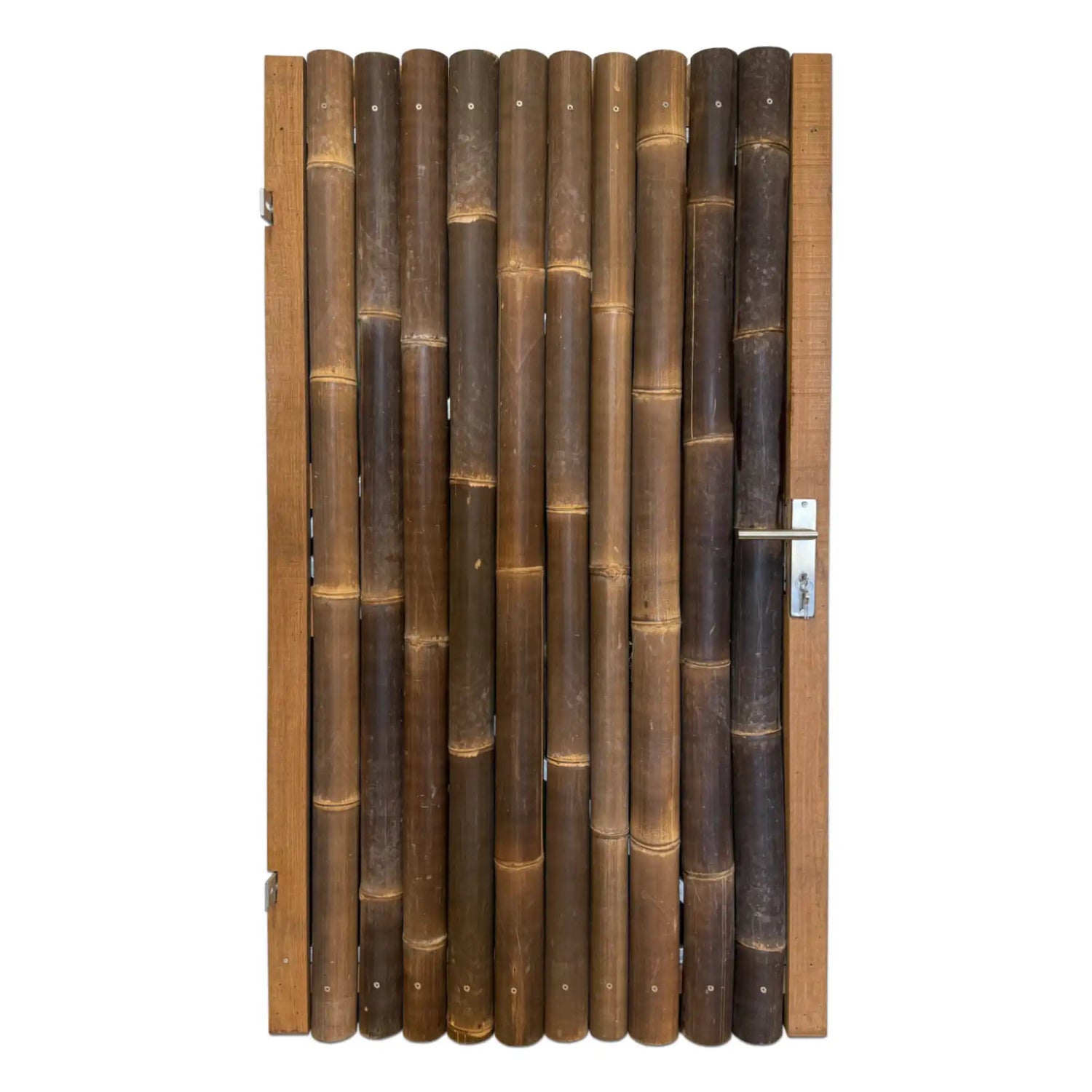 Bamboe Tuindeur Giant Zwart 100 x 180 cm