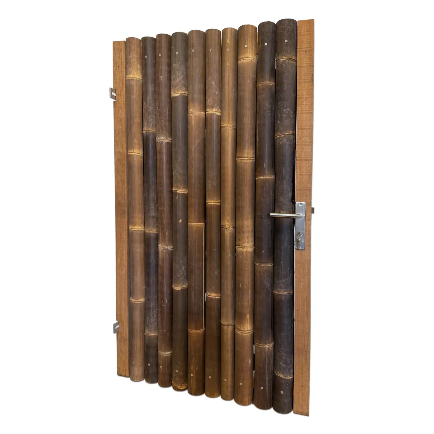 Bamboe Tuindeur Giant Zwart 100 x 180 cm