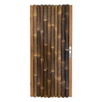 Bamboe Tuindeur Giant Zwart 100 x 200 cm