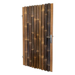 Bamboe Tuindeur Giant Zwart 100 x 200 cm