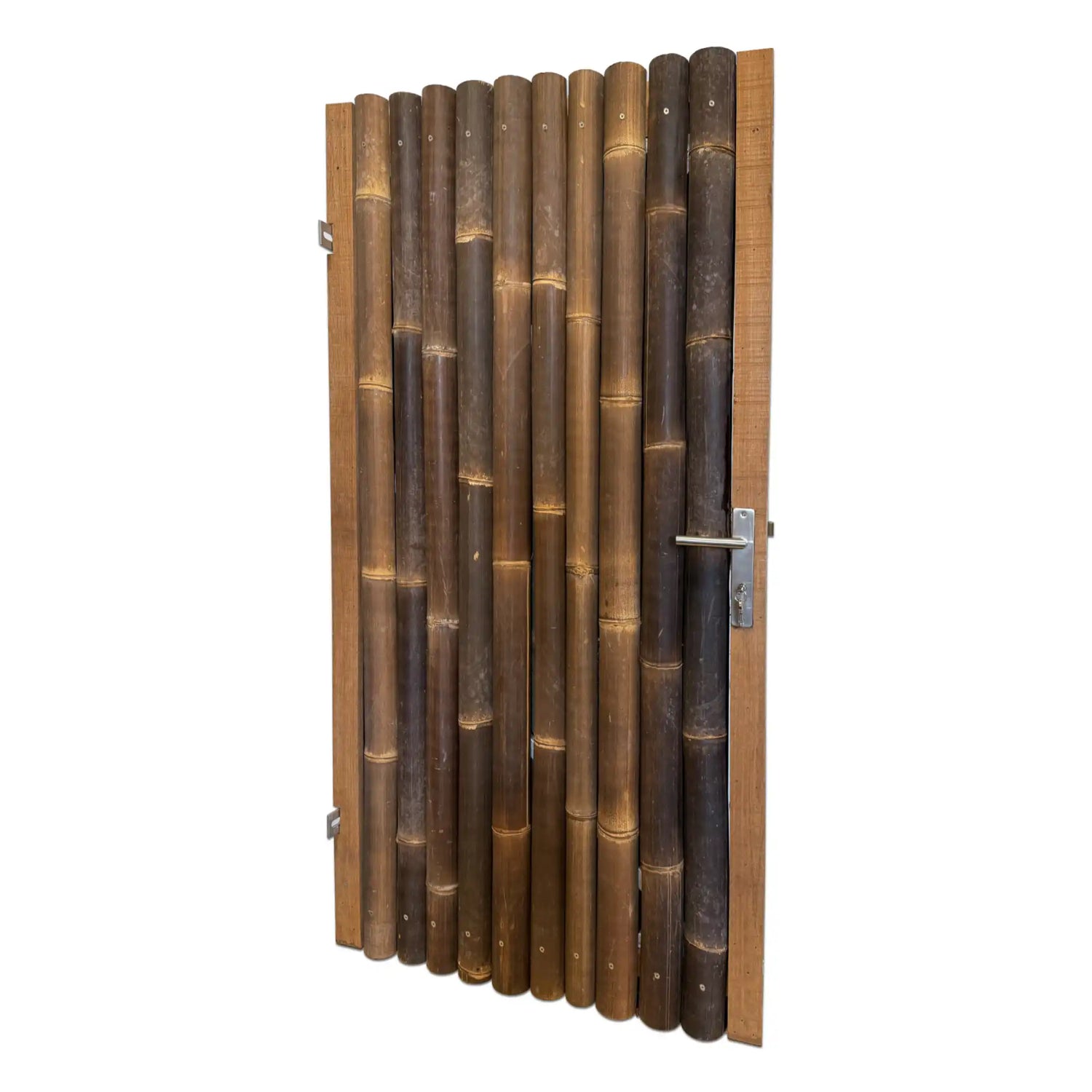 Bamboe Tuindeur Giant Zwart 100 x 200 cm