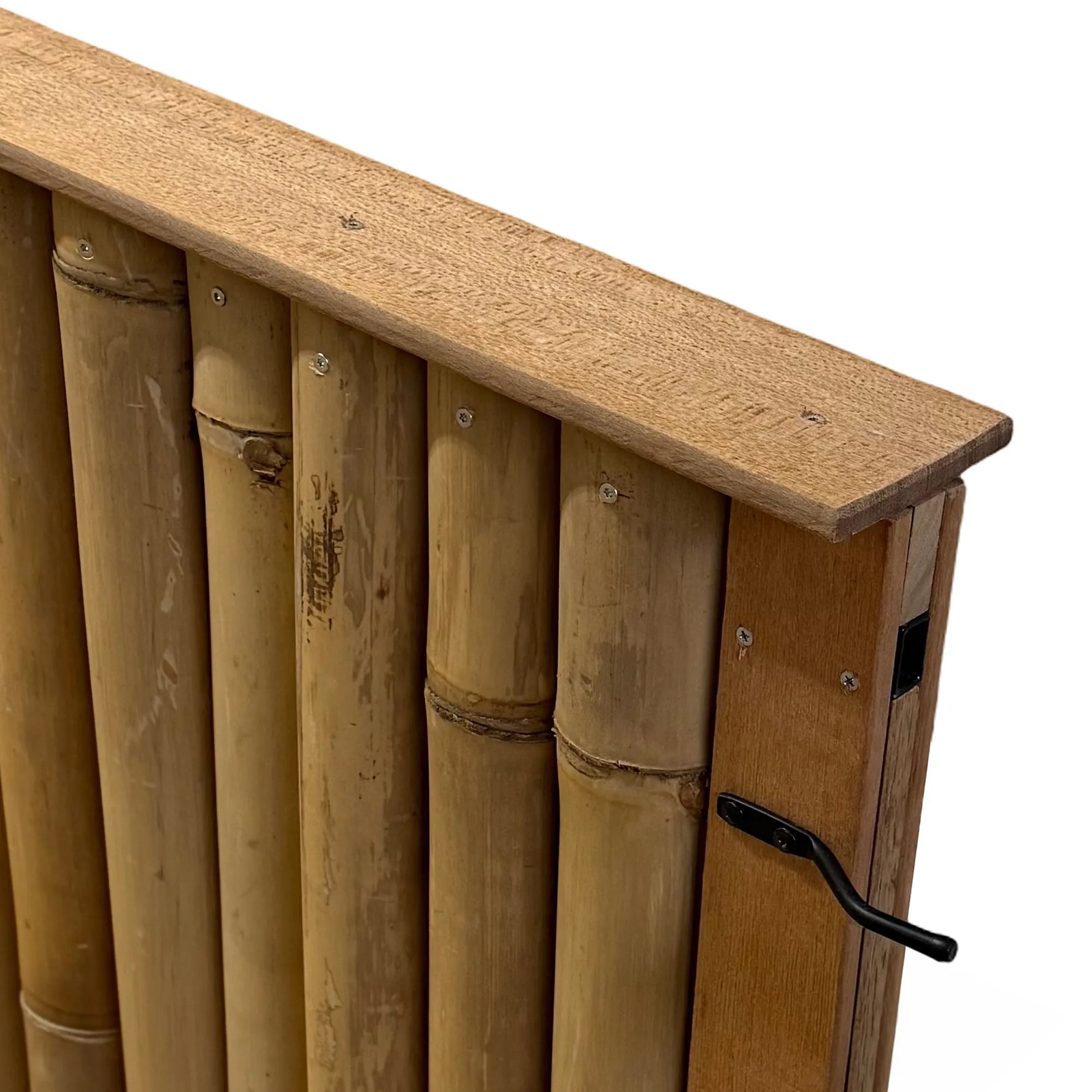 bamboe lage tuinpoort giant naturel 3