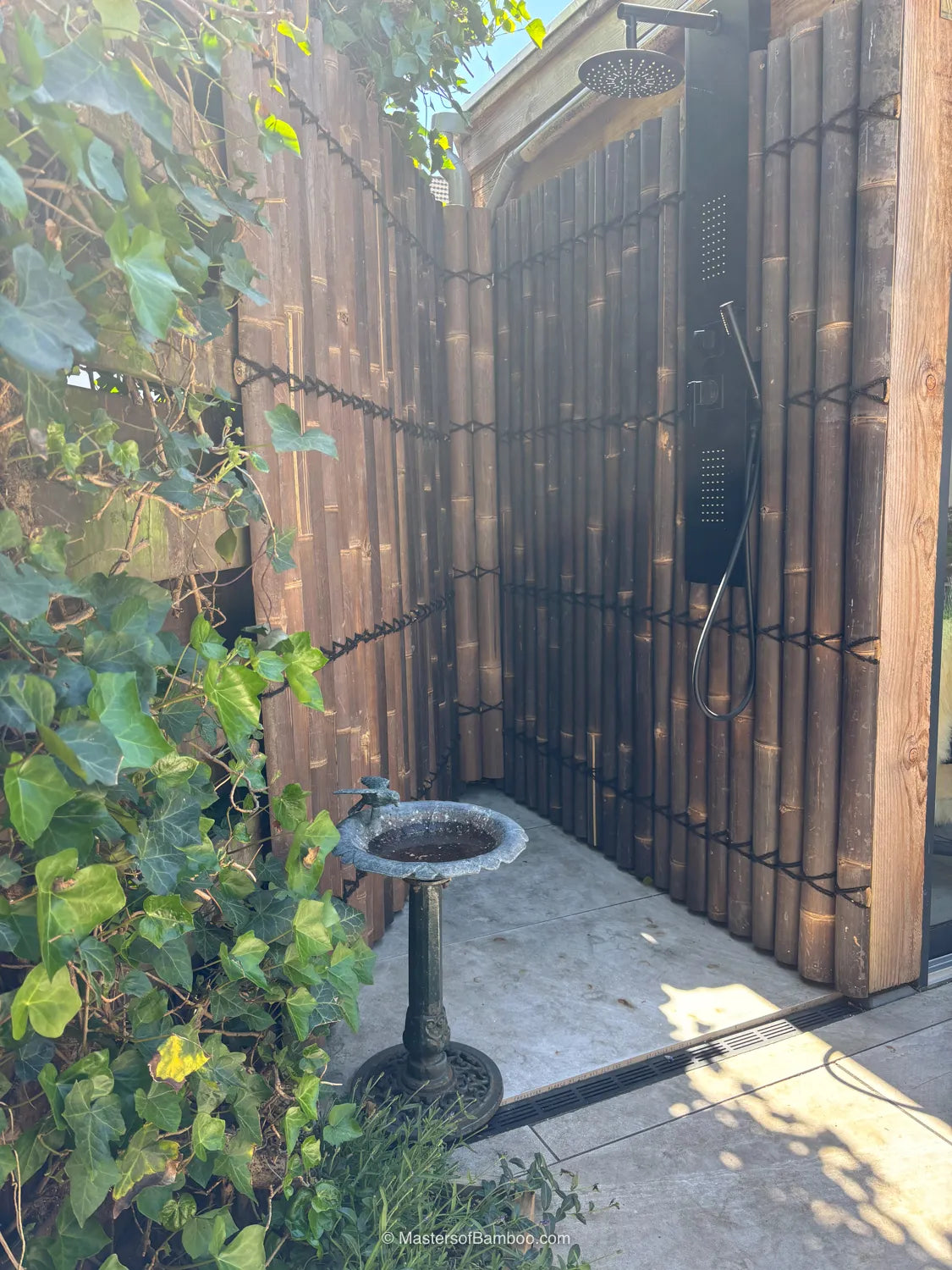 douche afscheiding bamboe