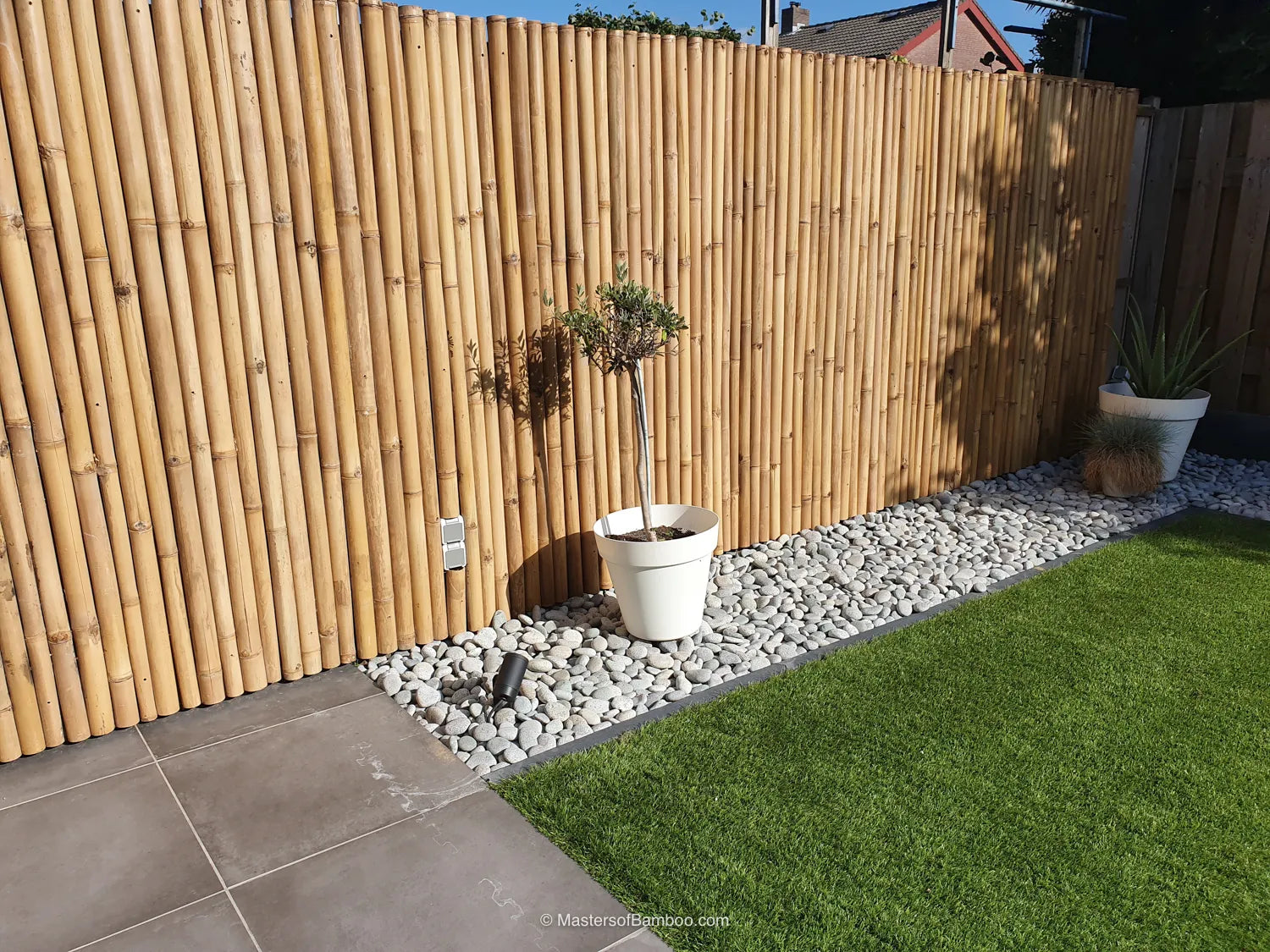 tuin afscheiding deluxe mat op rol