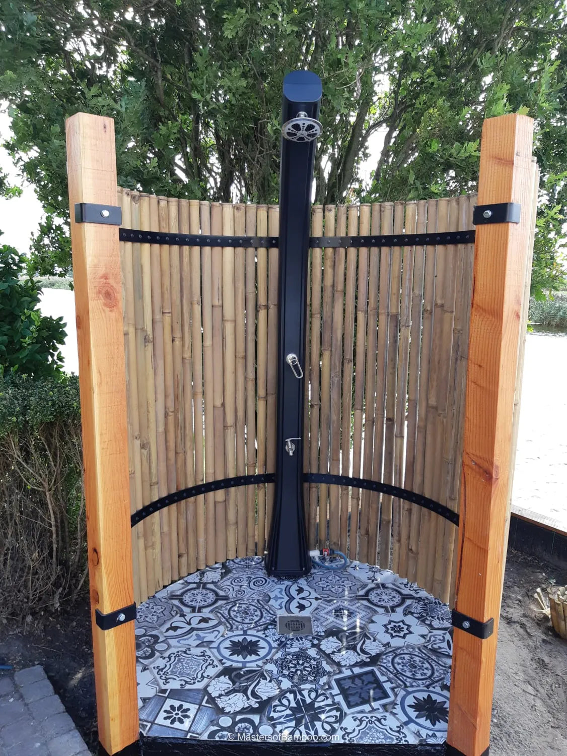 bamboe douche deluxe mat