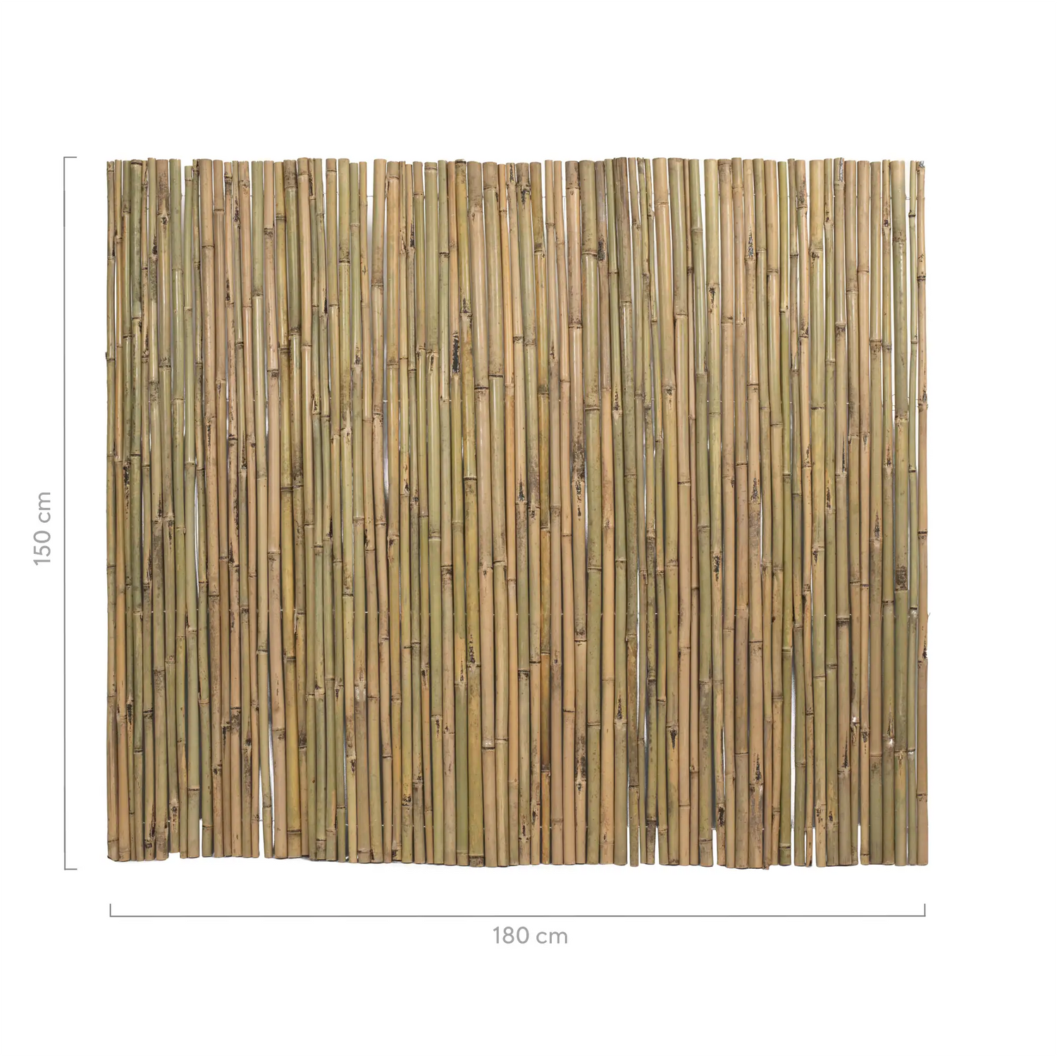 bamboemat op rol 150cm basic