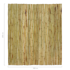 Bamboemat Large Naturel 180 x 200 cm