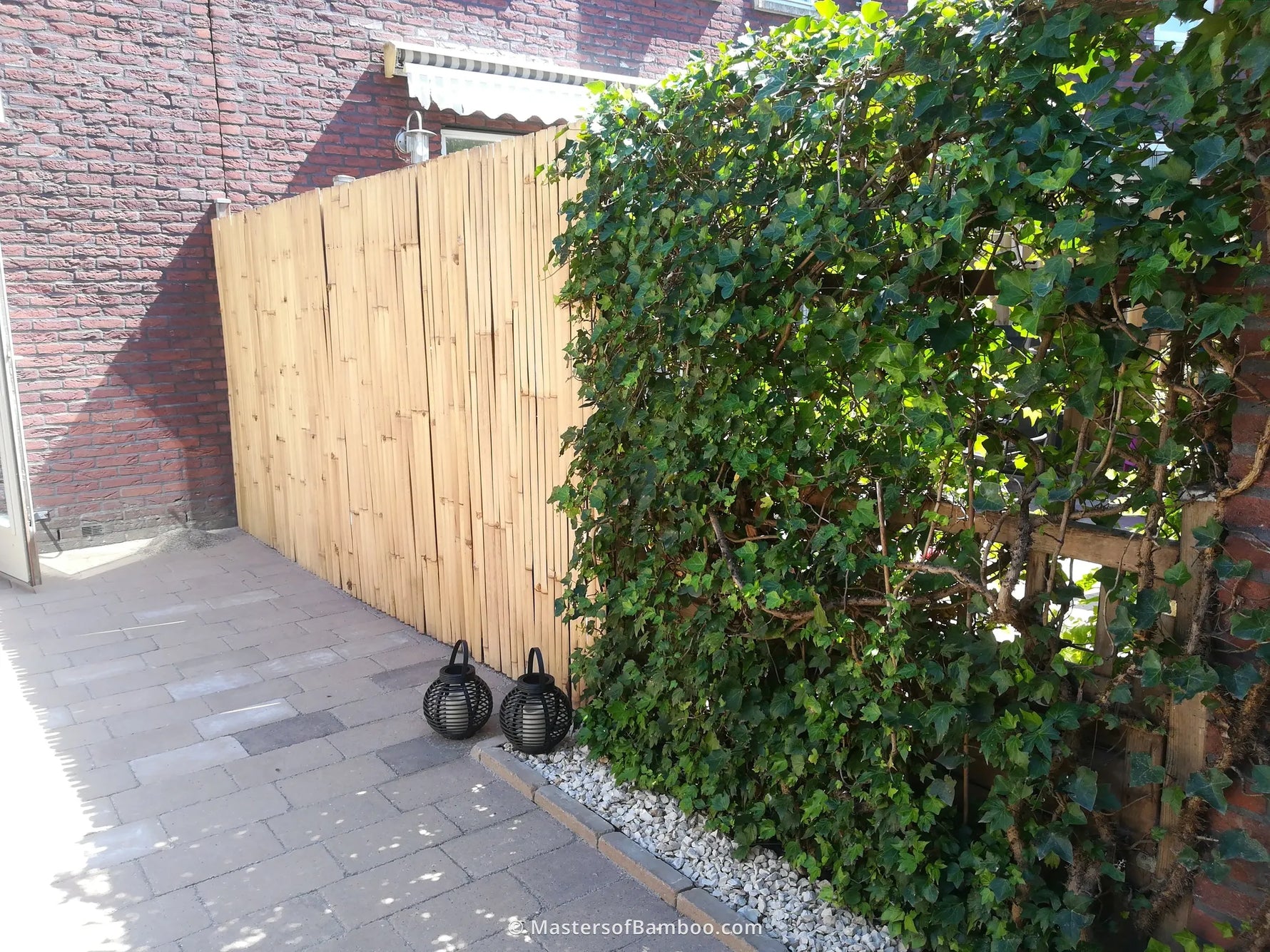 bamboescherm budget naturel zonder touw