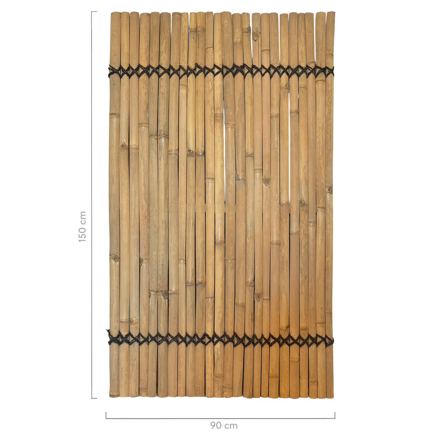 lattenscherm naturel 150cm