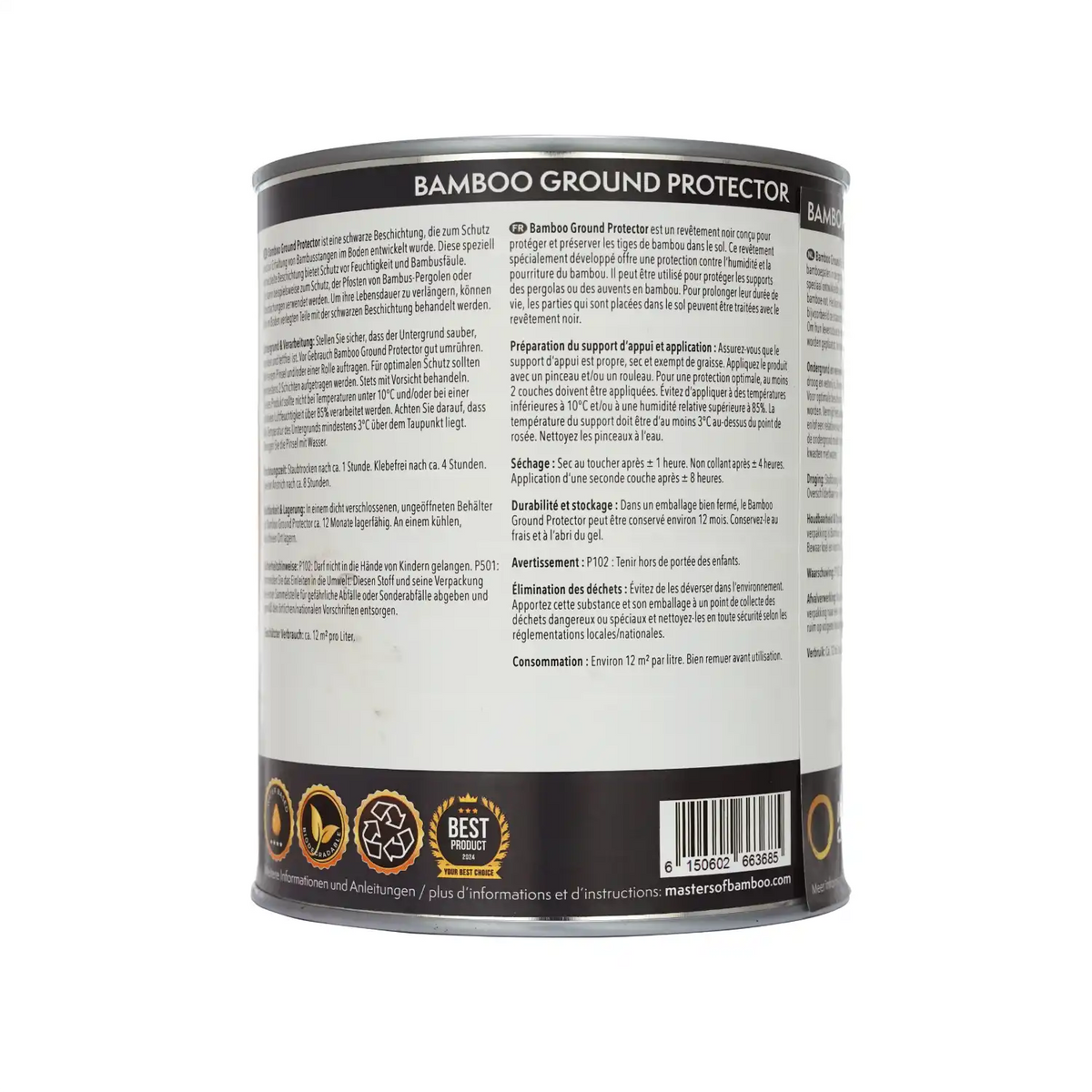 Bamboe Grond Protector 1 Liter Blik