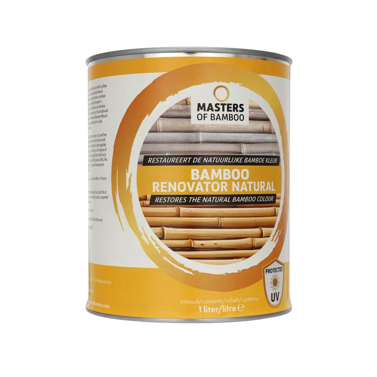 Bamboe Renoveren in Gele Naturel Kleur