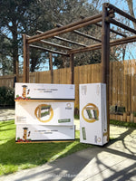 berry moestuinbak in doos buiten