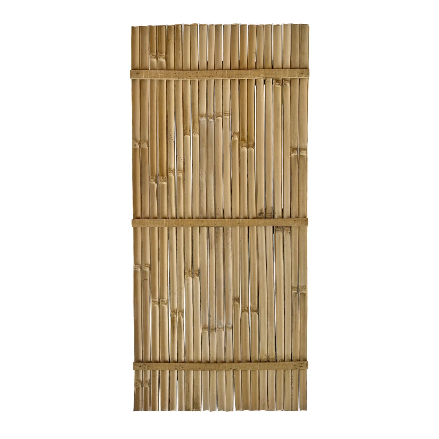 bamboe schutting budget 200cm naturel zonder touw achterkant zonder lijntjes