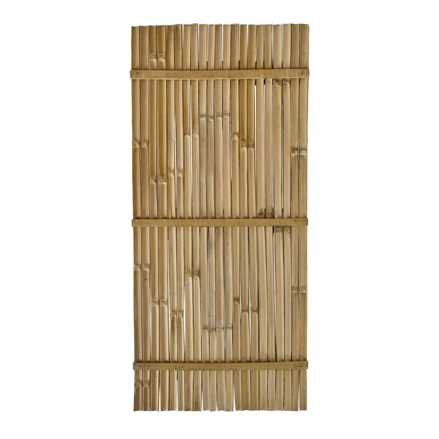 bamboe schutting budget 200cm naturel zonder touw achterkant zonder lijntjes