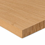 caramel-bamboe plaatmateriaal 2 laags