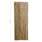 Split Bamboo Fence 500 x 180 cm