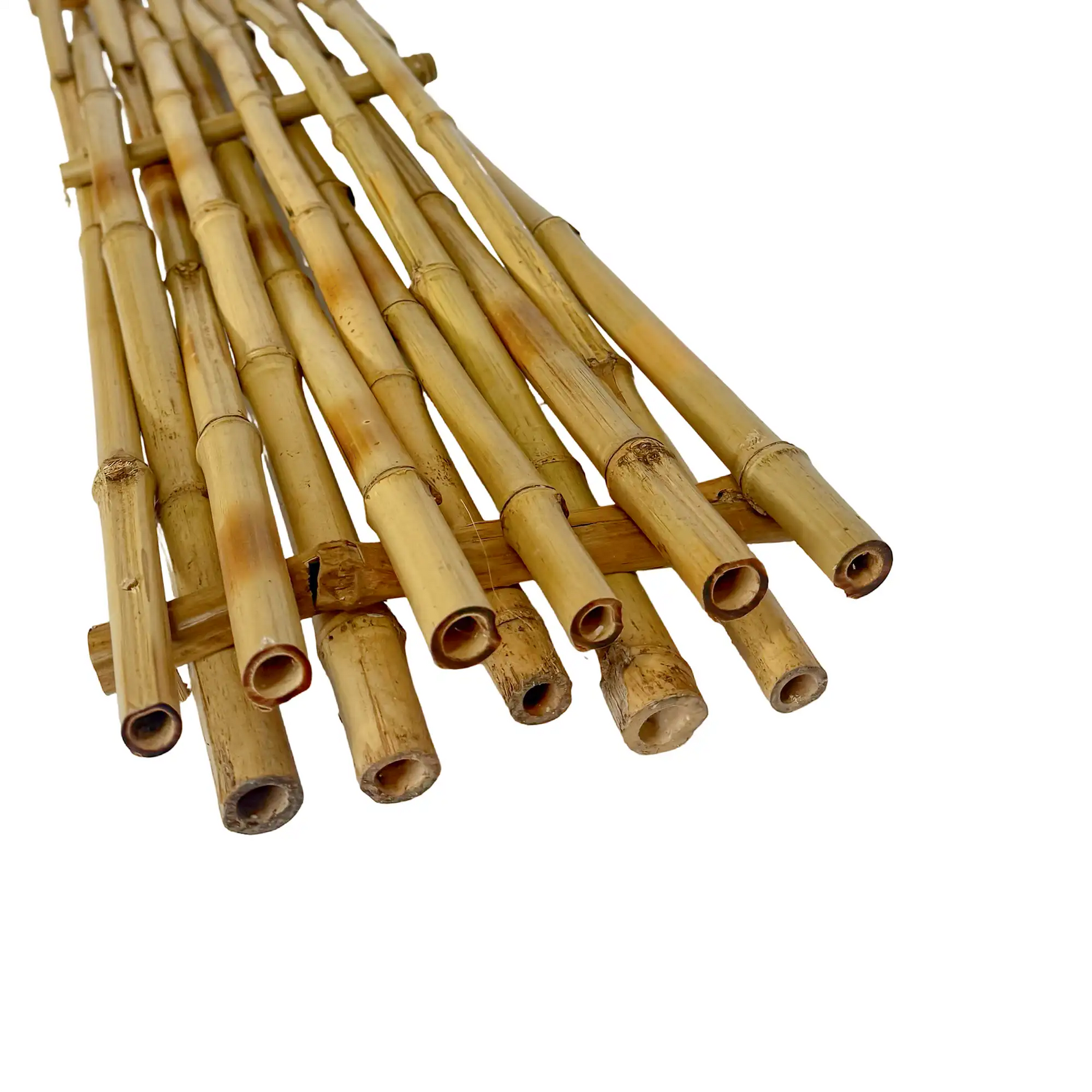 gevlochten bamboe hekwerk