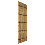 halfronde palen schutting naturel 240cm