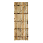 halfrond bamboescherm naturel achterzijde 240