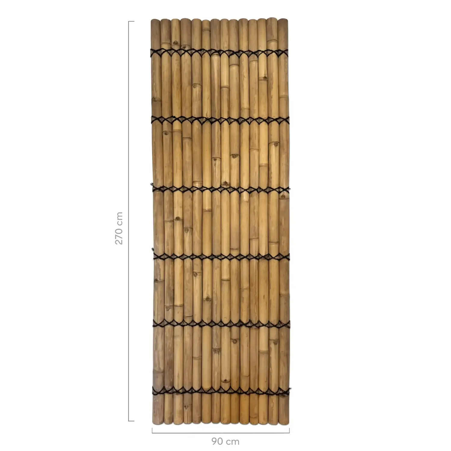 halfrond bamboescherm 90x270 cm 1