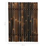 Halfrond zwart 120 hoog