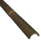 Halfronde Zwarte Bamboepaal Java Ø 7-10 cm