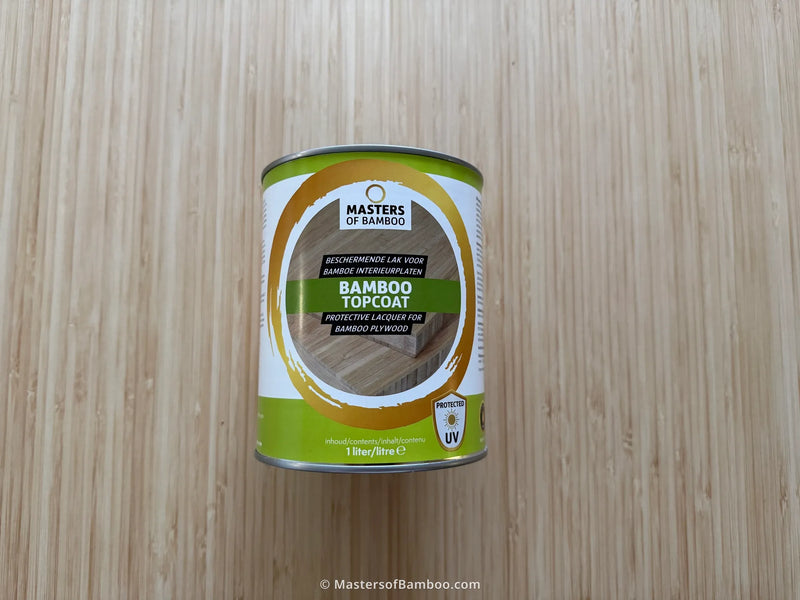 lak voor bamboe platen