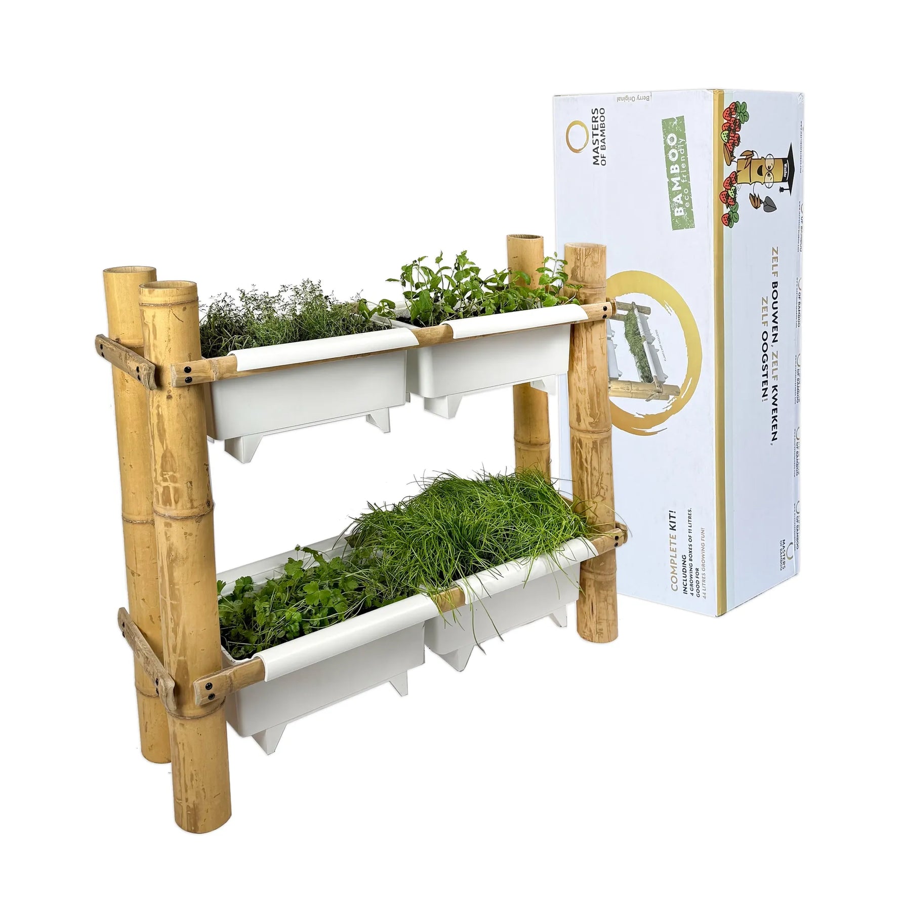 moestuinbak berry original wit met doos