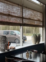 interieur rieten rolgordijn
