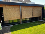 schaduwgordijn van riet