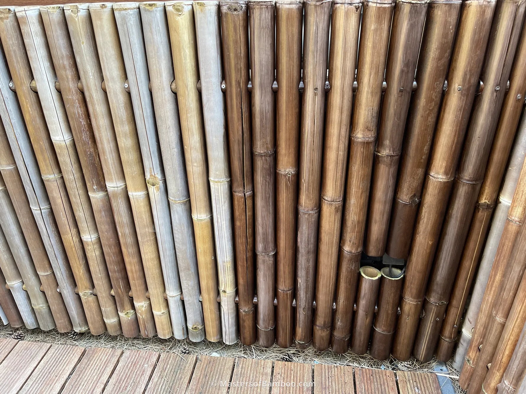 zwart bamboe onderhouden renovator