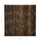 Bamboescherm Giant Zwart 180 x 180 cm